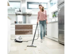 Kärcher Dampfreiniger SC 4 EasyFix für 100 m² Weiß-Schwarz