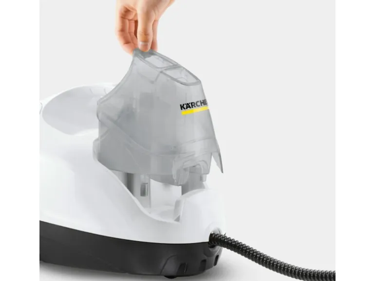 Kärcher Dampfreiniger SC 4 EasyFix für 100 m² Weiß-Schwarz