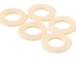 KÖRO TPE-Ring 10 mm x 18,5 mm x 2 mm mit Lippen für Brauseschlauch 1/2" 5 Stück