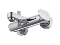 Kronenbach Aufputz-Einhebel-Wannenarmatur Plana 2.0 in Chrom