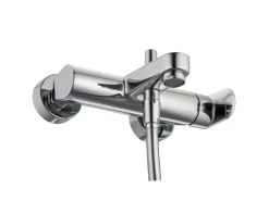 Kronenbach Aufputz-Einhebel-Wannenarmatur Plana 2.0 in Chrom