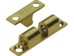 Kugelschnäpper 60 mm x 11 mm Messing matt