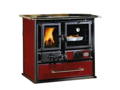 La Nordica Küchenofen Ros Keramik Bordeaux 8,4 kW