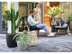 Lechuza® Pflanzgefäß Classico Color Eco 18 Hellgrau Ø 19 cm