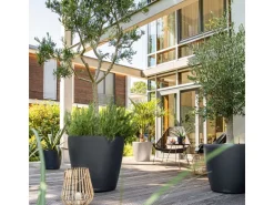 Lechuza® Pflanzgefäß Classico Color Ø 59 cm x 56 cm Schiefergrau