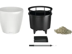 Lechuza® Pflanzgefäß Classico Color Ls 35 Weiß Ø 35 cm