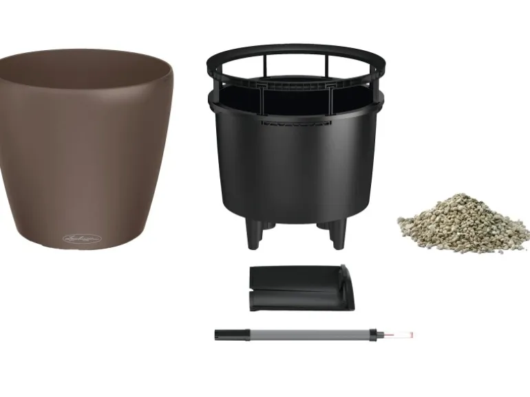 Lechuza® Pflanzgefäß Classico Color Ls 43 Muskat Ø 43 cm