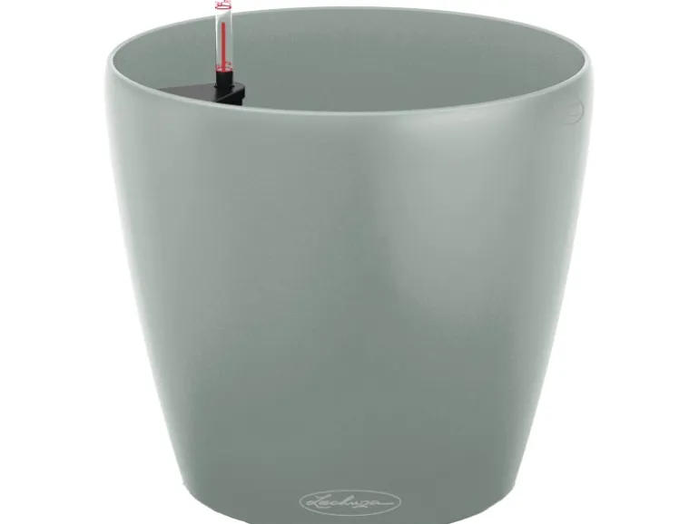 Lechuza® Pflanzgefäß Classico Color Eco 21 Hellgrau Ø 22 cm
