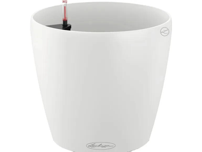 Lechuza® Pflanzgefäß Classico Color 35 Weiß Ø 35 cm