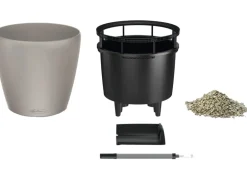 Lechuza® Pflanzgefäß Classico Color Ls 43 Sandbraun Ø 43 cm