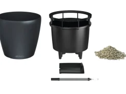 Lechuza® Pflanzgefäß Classico Color Ls 43 Schiefergrau Ø 43 cm