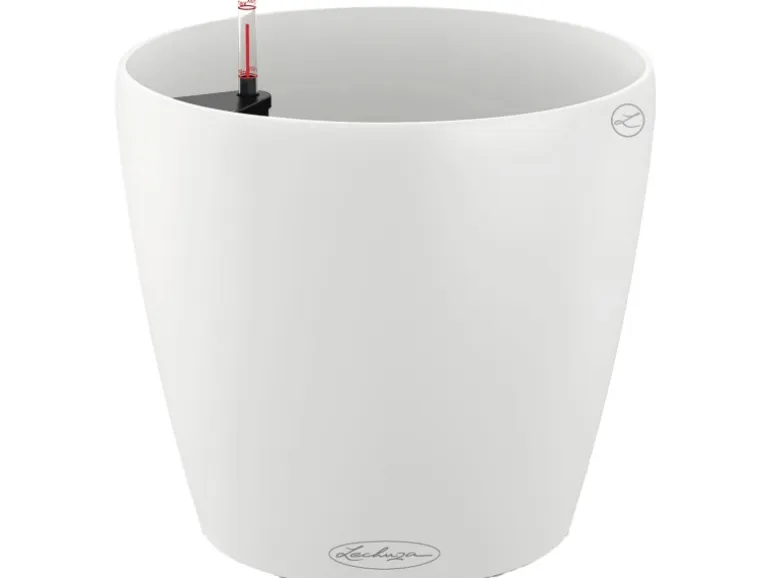 Lechuza® Pflanzgefäß Classico Color 18 Weiß Ø 18 cm