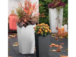 Lechuza® Pflanzgefäß Cubico Color 40 Weiß 40 cm x 40 cm