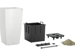 Lechuza® Pflanzgefäß Cubico Color 30 Weiß 30 cm x 30 cm