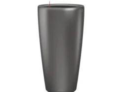 Lechuza® Pflanzgefäß Rondo Premium Ø 32 cm x 56 cm Anthrazit metallic