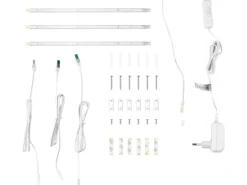 LED-Lichtleiste 3er-Set Weiß EEK: F