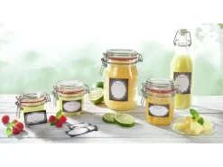 Leifheit Deko-Etiketten Schwarz-Weiß