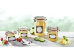 Leifheit Deko-Etiketten Schwarz-Weiß