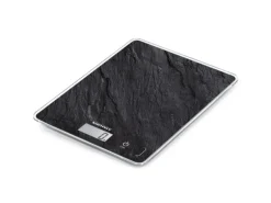 Leifheit Küchenwaage Page Compact 300 Slate 20 cm x 15 cm x 1,3 cm Dunkelgrau