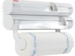 Leifheit Wandrollenhalter Rolly Mobil Folienschneider Schneidabroller