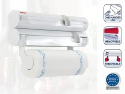 Leifheit Wandrollenhalter Rolly Mobil Folienschneider Schneidabroller