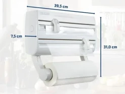 Leifheit Wandrollenhalter Parat F2 Folienschneider Schneidabroller