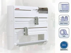 Leifheit Wandrollenhalter Parat Plus Folienschneider Schneidabroller