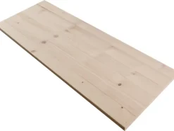 Leimholz Fichte/Tanne 80 cm x 40 cm x 1,8 cm