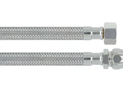 LUX Flex-Armaturen-Verbindungsschlauch 14,9 mm (G 3/8) x 8 mm x 1000 mm