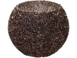 M Colections Vase Strass Bowl Schwarz Ø 13,5 cm x 10 cm