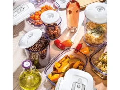 Magic Vac Vakuumierbehälter Family Line Kunststoff Rechteckig 1,5 l