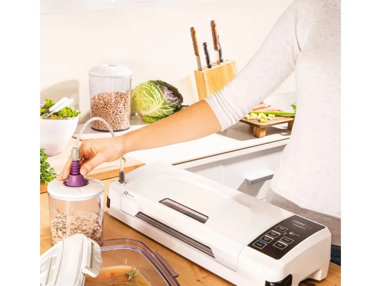 Magic Vac Vakuumiergerät Champion Weiß