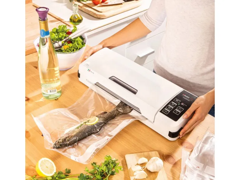 Magic Vac Vakuumiergerät Champion Weiß