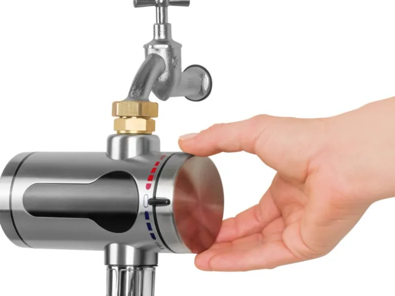 Maxxmee Edelstahl-Durchlauferhitzer Kompakt 3600 W