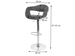 MCW Barhocker A47b Matt Grau