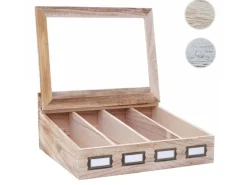 MCW Besteckkiste C25 Naturbraun