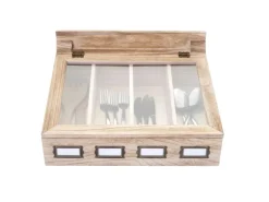 MCW Besteckkiste C25 Naturbraun