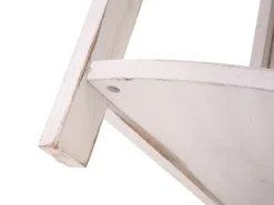 MCW Eckregal K44 Shabby Weiß