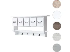 MCW Küchenregal C49 5 Schubladen Weiß