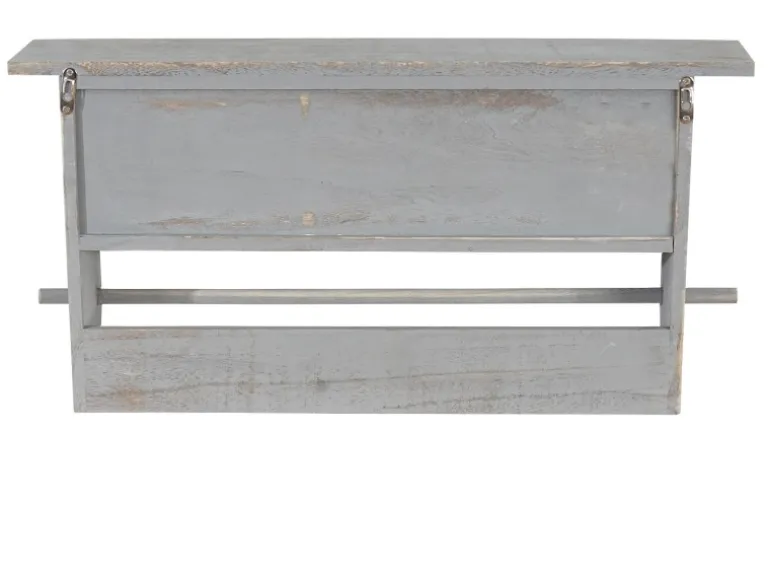 MCW Küchenregal C49 5 Schubladen Shabby Look Grau