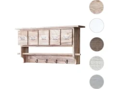 MCW Küchenregal C49 5 Schubladen Natur