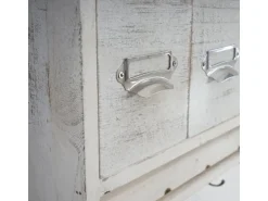 MCW Küchenregal C49 5 Schubladen Shabby Look Weiß