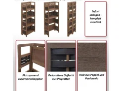 MCW Regal K86 Weiß Geflecht Grau