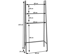 MCW Standregal K82 Natur