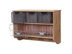 MCW Wandgarderobe Küchenregal A43