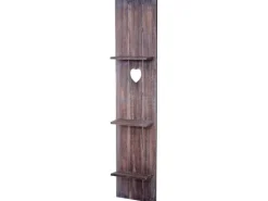 MCW Wandregal C92 150x33x13.5cm Braun Shabby