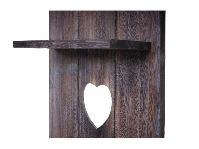 MCW Wandregal C92 150x33x13.5cm Braun Shabby