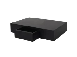 MCW Wandregal Cher 8x40x25cm Schwarz
