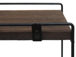 MCW Wandregal K77 50x35x17cm Dunkelbraun