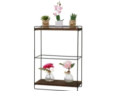 MCW Wandregal K77 50x35x17cm Dunkelbraun